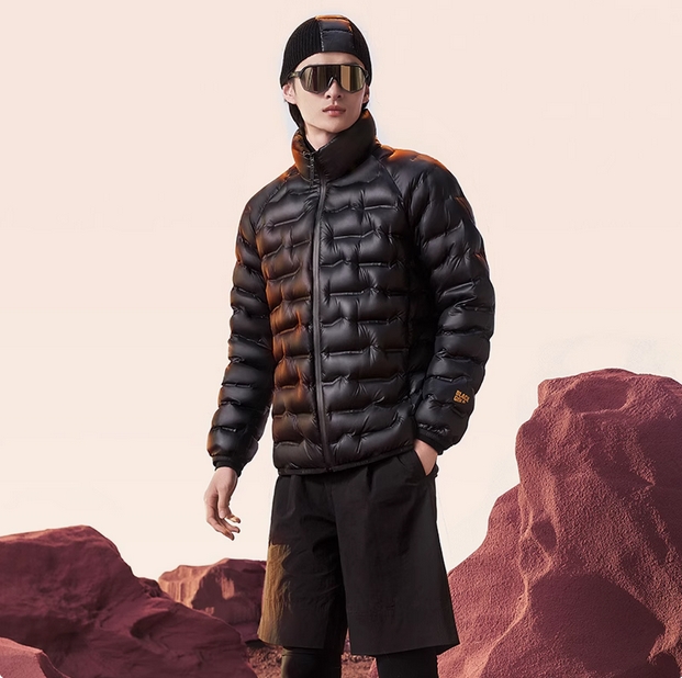 【高梵黑金鹅绒服】小黑金3.0羽绒服800蓬95白鹅绒短款轻薄高端男